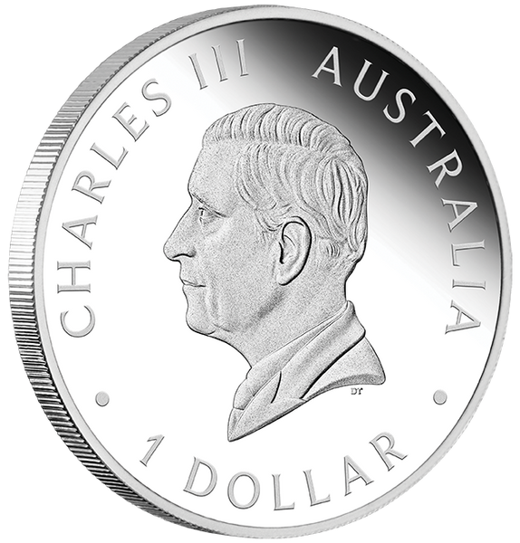 2024 King Charles III Kangaroo 1oz Silver Proof