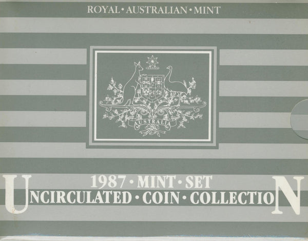 1987 Royal Australian Mint Uncirculated Mint Set