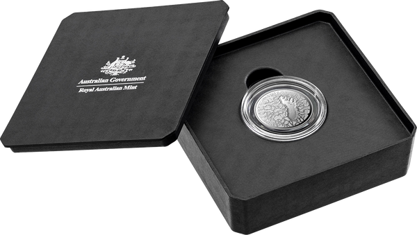 2021 $1 Mungo Footprint 1/2oz Silver Proof Coin