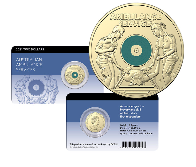 2021 $2 Ambulance Coin Pack – Aussie Coins Direct