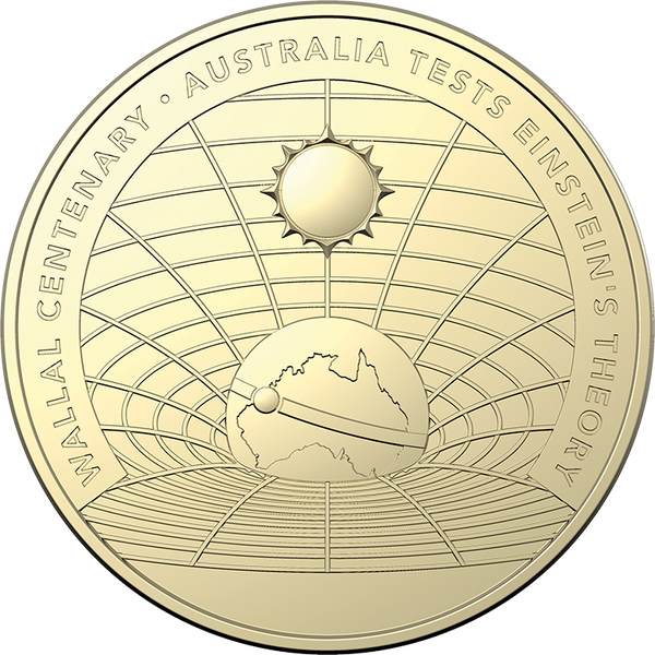 2022 $1 Wallal Centenary - Australia Tests Einstein's Theory UNC Coin