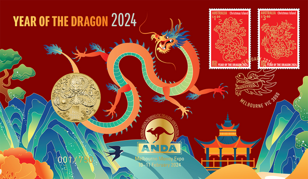 2024 PNC Set – Exclusive to ANDA Overprinted and re-coloured PNCs from Australia Post