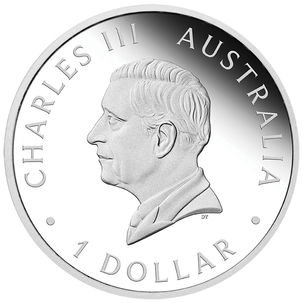 2024 $1 Perth Mints 125th Anniversary 1oz Silver Proof Coin