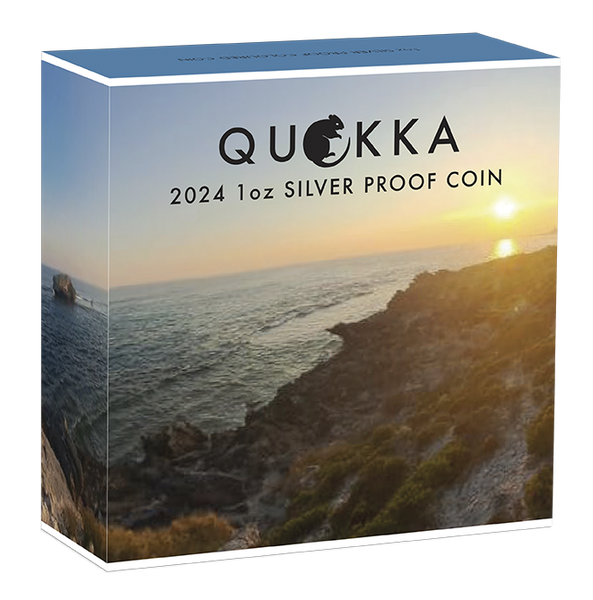 2024 $1 Australian Quokka 1oz Silver Proof Coin