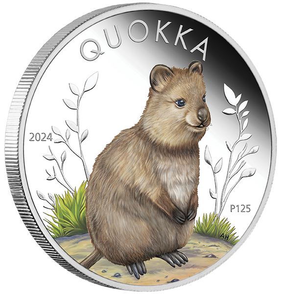 2024 $1 Australian Quokka 1oz Silver Proof Coin
