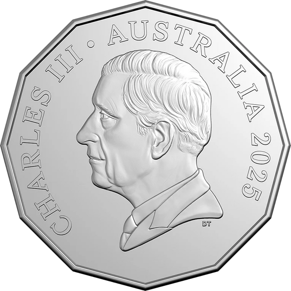 2025 50c Koala Series UNC Carded Coin