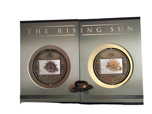 Military - Anzac Centenary - The Rising Sun Limited Edition Stamp & Medallion Collection