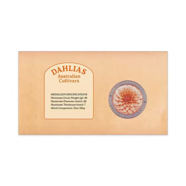 Dahlias Australian Cultivars Medallion Cover