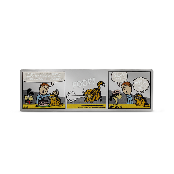 Nickelodeon - Garfield's 1st Birthday 2025 1oz Silver Coloured Proof Coin