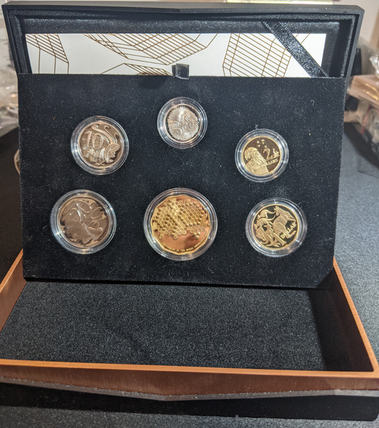 2015 6 Coin Proof Set. 50th Anniversary of RAM PRE OWNED