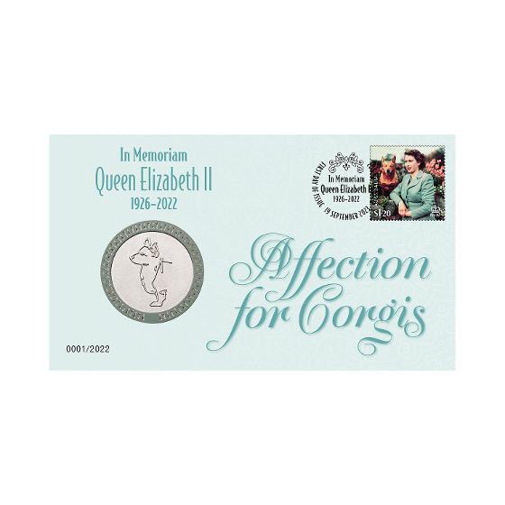 2023 In Memoriam: Queen Elizabeth II (Corgis) Medallion Cover