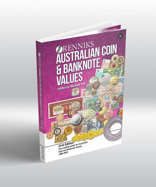 Renniks Australian Coin & Banknote Values 31st Ed. Soft cover