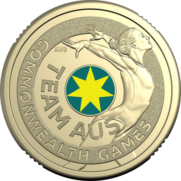 2026 Australian Commonwealth Games Team $2 Coloured Uncirculated Three-Coin Set