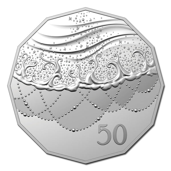 50c 2021 Merry Christmas UNC Gold
