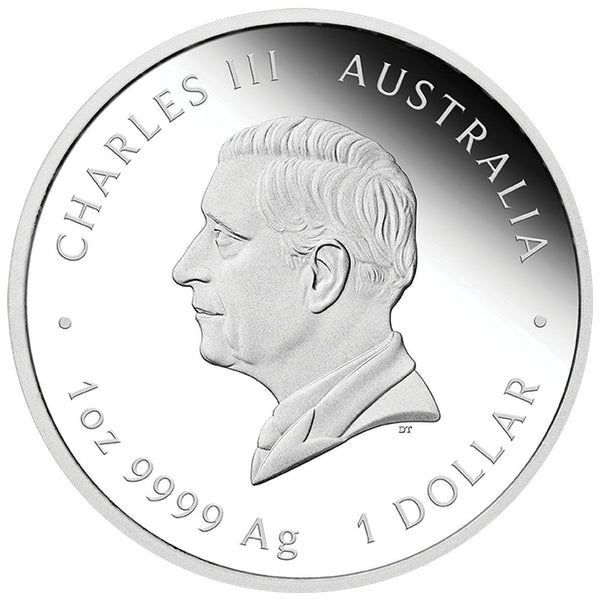 Australian Lunar Series III 2027 Year of the Goat 1oz Silver Proof Coin
