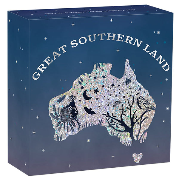 Great Southern Land 2026 1oz Silver Proof Matrix Opal Coin