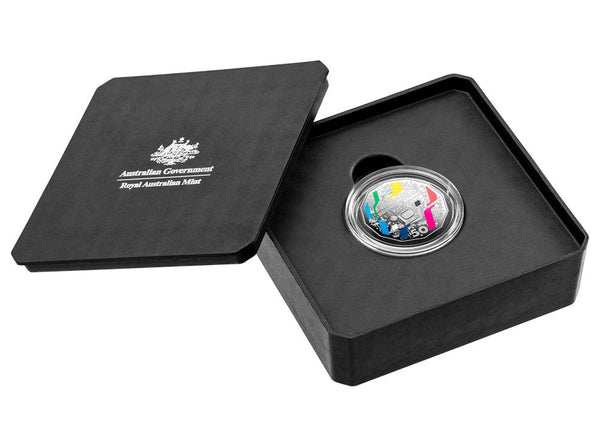 2026 50c Coloured Silver Proof Coin - 70th Anniversary of Australia’s First Television Broadcast
