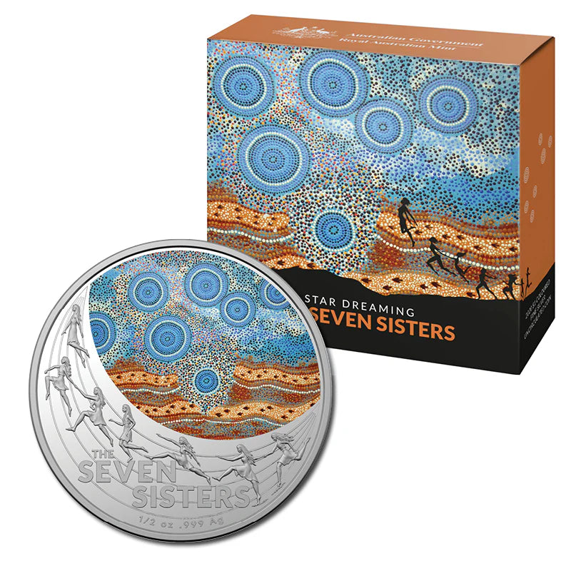 2020 Silver $1 1/2oz Proof Coin Star Dreaming - Seven Sisters