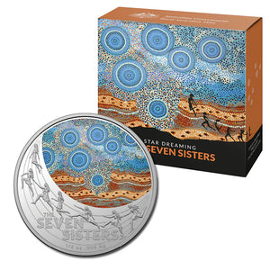 2020 Silver $1 1/2oz Proof Coin Star Dreaming - Seven Sisters