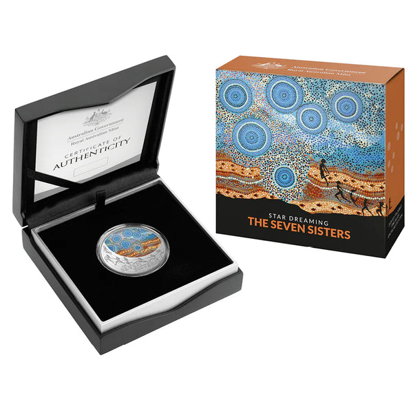 2020 Silver $1 1/2oz Proof Coin Star Dreaming - Seven Sisters