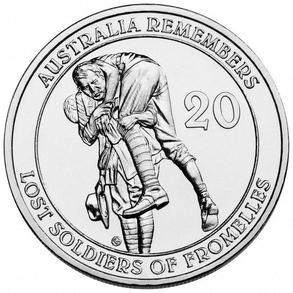 2010 20c Lost Soldiers of Fromelles PNC