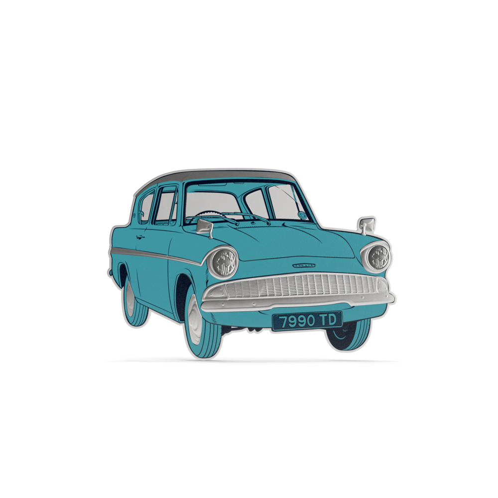 HARRY POTTER™ - Ford Anglia 1oz Silver Collectible Coin