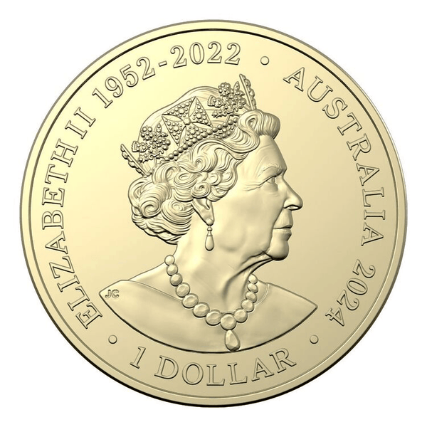 2024 NRL Sydney Roosters $1 Team Coin in Card