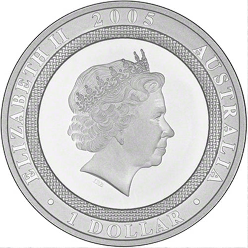 2005 $1 60th Anniversary of the End of World War II Lenticular 1oz Silver Proof Coin