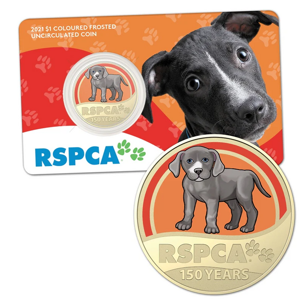 2021 $1 8 Coin Set. 150th Anniversary of the RSPCA