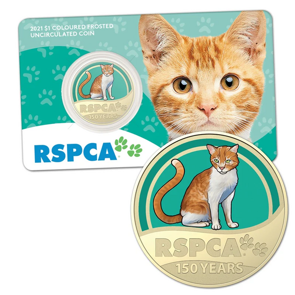 2021 $1 8 Coin Set. 150th Anniversary of the RSPCA