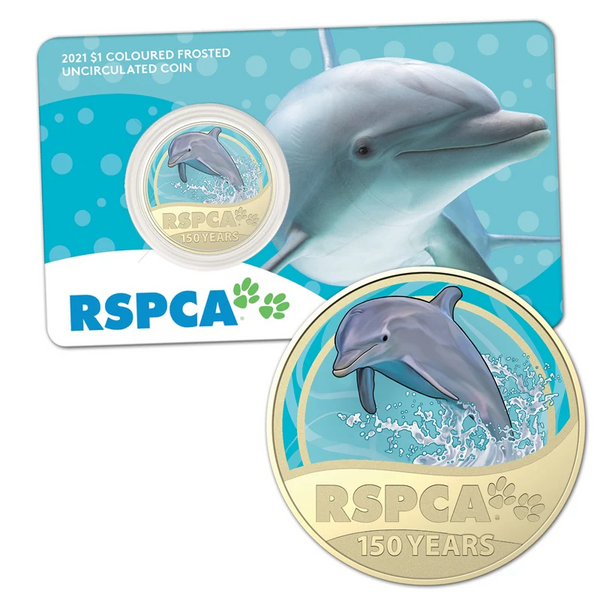 2021 $1 8 Coin Set. 150th Anniversary of the RSPCA
