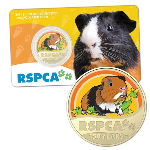 2021 $1 8 Coin Set. 150th Anniversary of the RSPCA