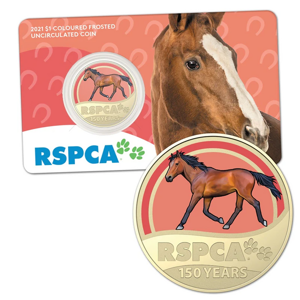 2021 $1 8 Coin Set. 150th Anniversary of the RSPCA