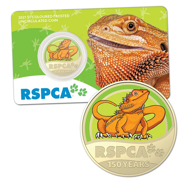 2021 $1 8 Coin Set. 150th Anniversary of the RSPCA