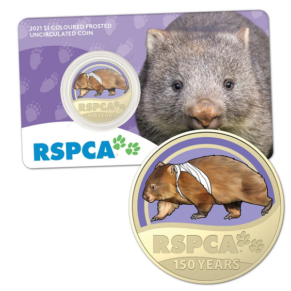 2021 $1 8 Coin Set. 150th Anniversary of the RSPCA