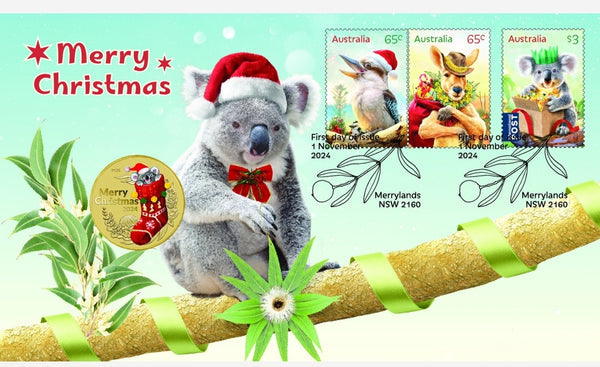 2024 Merry Christmas PNC - Perth Mint