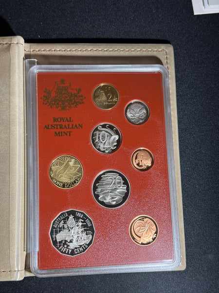 1988 Proof Set - Royal Australian Mint First Fleet Bicentenary