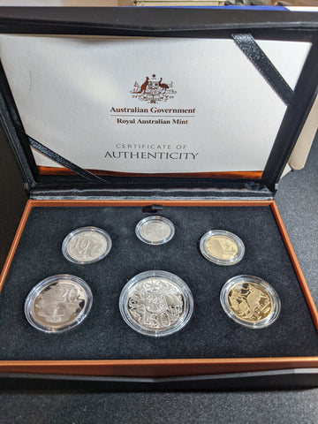 2020 Royal Australian Mint Annual Proof Set - 6th Portrait PRE OWNED