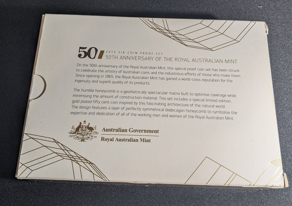 2015 6 Coin Proof Set. 50th Anniversary of RAM PRE OWNED