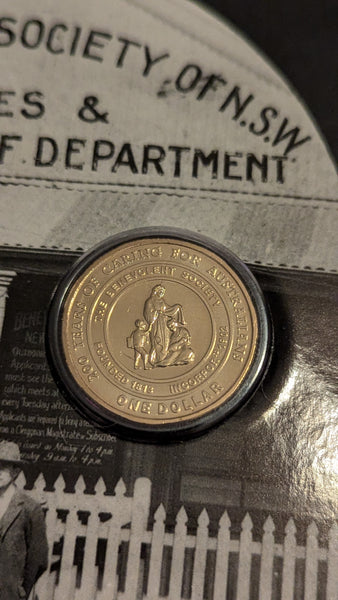 2013 $1 200 Years of The Benevolent Society Uncirculated Coin