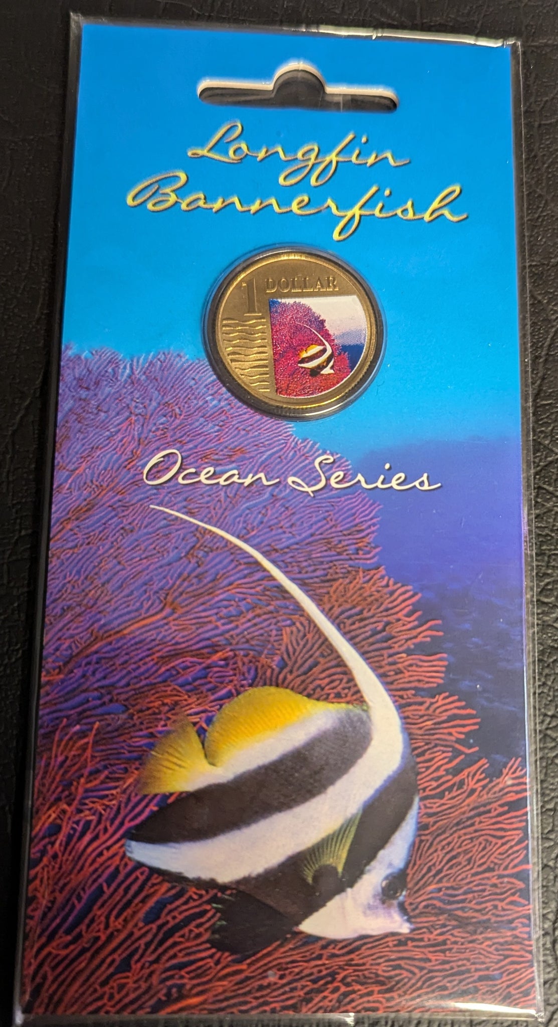 2007 $1 Ocean Series - LongfinBannerfish