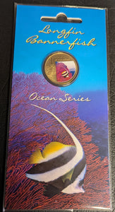 2007 $1 Ocean Series - LongfinBannerfish
