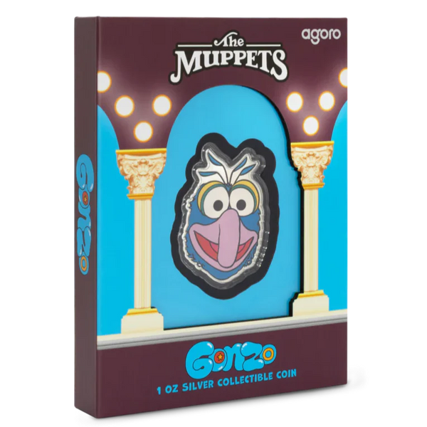 2025 Disney The Muppets - Gonzo 1oz Silver Collectible Coin
