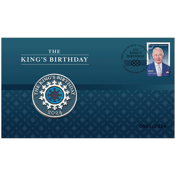The King's Birthday Medallion Cover
