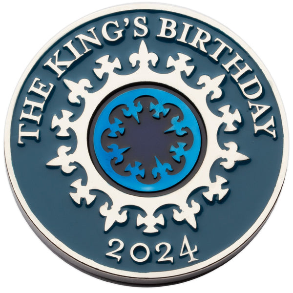 The King's Birthday Medallion Cover