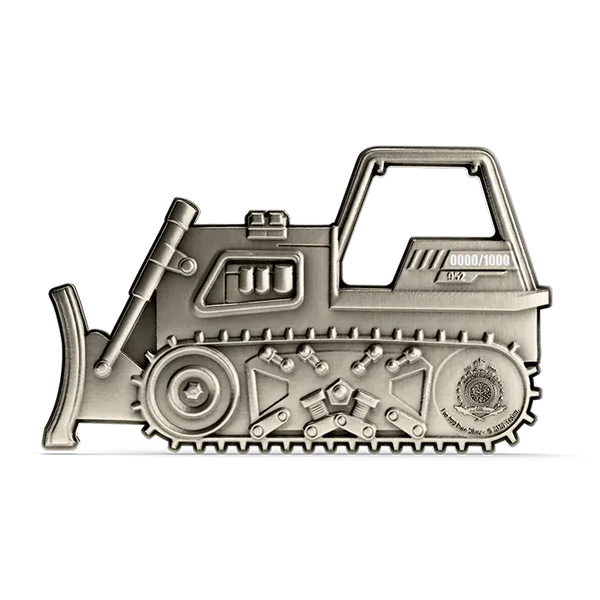 Tonka - Bulldozer 1 oz Silver Collectible Coin