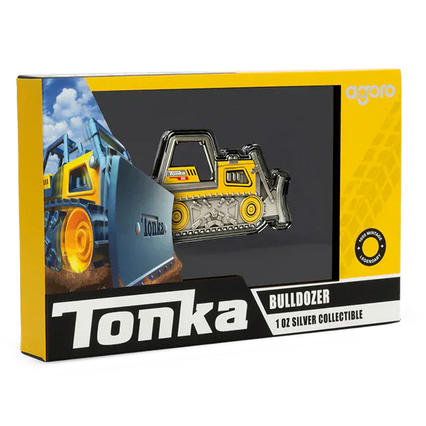 Tonka - Bulldozer 1 oz Silver Collectible Coin