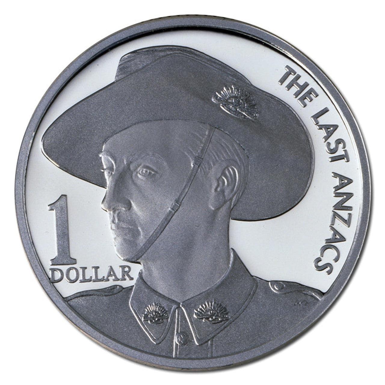 1999 $1 Silver Proof Coin The Last Anzac