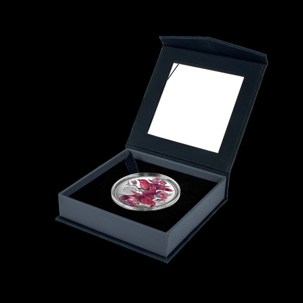 Birds of Beauty 2026 Purple Finch & Magnolias 1oz Silver Proof Coin