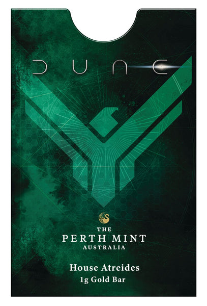 Dune – House Atreides 2026 1g Gold Minted Bar